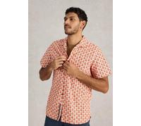 White Stuff Hayle Fan Geo Printed Shirt White Print Taglia: XXL | Camicie Casual Outlet | Uomo | Bianco
