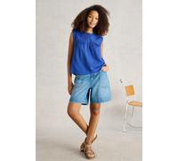 White Stuff Isla Mix Top Bright Blue Taglia: 12 | Canottiere Outlet | Donna | Blu