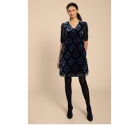 White Stuff Kate Mini Dress Teal Printed Taglia: 6 REGULAR | Abiti Mini Outlet | Donna | Ciano