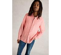White Stuff Keswick Ls Linen Shirt Mid Pink Taglia: S | Camicie Casual Outlet | Uomo | Bianco