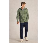 White Stuff Koi Fish Printed Shirt Green Print Taglia: S | Camicie Casual Outlet | Uomo | Verde