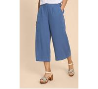 White Stuff Lisette Culotte Mid Blue Taglia: 18R | Pantaloni a zampa di elefante Outlet | Donna | Blu