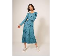 White Stuff Madeline Eco Vero Jersey Dre Teal Taglia: 12 REGULAR | Abiti Midi Outlet | Donna | Ciano