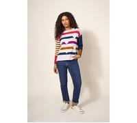 White Stuff Olive Heart Jumper Grey Taglia: 20 | Maglioni a maglia Outlet | Donna | Grigio