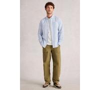 White Stuff Salcombe Fish Stripe Shirt Blue Print Taglia: XXL | Camicie Business Outlet | Uomo | Blu
