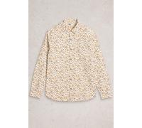 White Stuff Shoal Fish Ls Printed Shirt White Print Taglia: S | Camicie Casual Outlet | Uomo | Bianco