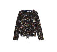 White Stuff Tasha Tie Hem Top Black Printed Taglia: 10 | Magliette intime Outlet | Donna | Nero