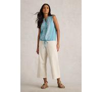 White Stuff Tulip Sleeveless Shirt Mid Blue Taglia: 12 REGULAR | Canottiere Outlet | Donna | Blu