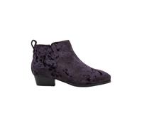 White Stuff Willow Velvet Ankle Boot Dark Grey Taglia: 4 | Stivali Outlet | Donna | Grigio