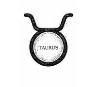 White Taurus Journal: Bold Zodiac Notebook for Grounded, Creative Souls