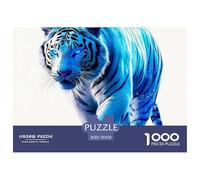 White Tiger, Puzzle Da 1000 Pezzi, Immagini Splendide E Raffinate, Perfetto Per Incorniciare, Adatto Dai 12 Anni, 70x50cm/1000pcs
