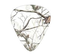 White Trees Camo Il plettro per chitarra da 12 pezzi è adatto a varie chitarre elettriche, chitarre acustiche e bassi
