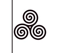 White Triskelion Color Correspondence Journal: An Ancient Symbolic Guide to Color Meanings, Personal Growth, and Creative Inspiration (6”x9”)