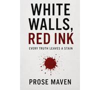 White walls, Red Ink | A dark psychological thriller about secrets, lies, and endings | Revenge | Crime: Every Truth Leaves A Stain | Serial Killer | Murder Mystery | Therapist