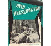 White Witch Doctor Susan Hayward Robert Mitchum Vintage 1953 Danish Movie...