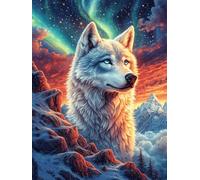 White Wolf in A Magical Forest Puzzle 1000 Pezzi Per Lui Amici E Colleghi Scenery Science Fiction Rompicapo Sfida Impossibile Giochi Da Tavolo Serate in Gruppo Regalo Natale 2025 1000 PCS