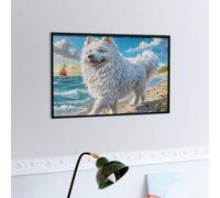 White Wolf Puzzle 300 Pezzi Idea Regalo Figlio Fantastic Beasts Gioco Educativo Creativo Ragazzi Rilassamento Pressione Ridotta A Scuola 300 PCS