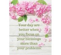 White wooden wallpaper notebook with beautiful pink flowers: For students and educational institutions, suitable for women and men, office workers, ... gift for special occasions, 8.5x11, 100 pages