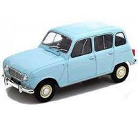 WhiteBox 124041 Renault 4L Luce Blu 1/25 Scala Modello IN Custodia -T48 Post
