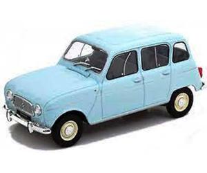 WhiteBox 124041 Renault 4L Luce Blu 1/25 Scala Modello IN Custodia -T48 Post