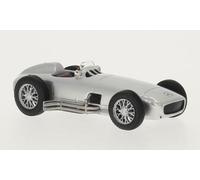 Whitebox 201996 Mercedes W196 1954 Argento 1/43rd Scala Model IN Custodia - T48