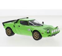 WHITEBOX WB124158 LANCIA STRATOS HF 1975 LIGHT GREEN 1:24 Modellino