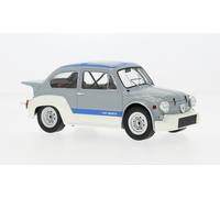 WHITEBOX WB124268 FIAT ABARTH 1000 GR.2 1970 GREY/BLUE 1:24 Modellino