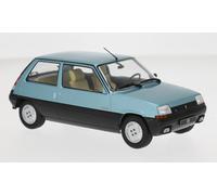 WHITEBOX WB124271 RENAULT 5 GTL 1985 LIGHT BLUE 1:24 Modellino