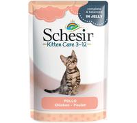 Schesir Cat Soft Kitten Filetti di Pollo in gelatina – 85 g