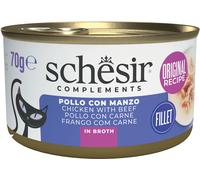 whitebridge pet brands srl Schesir cat pollo con manzo 70 g