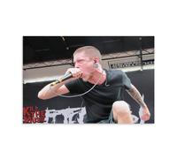 Whitechapel Deathcore Rock Metal Band Appassionate Performance Phil Bozeman Poster decorativo da parete su tela e stampa artistica moderna poster decorativo per camera da letto 40 x 60 cm
