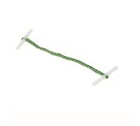 Whitecroft Essentials Value 76 mm plastica Treasury tag (confezione da 100)
