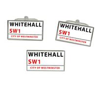 Whitehall Gemelli Rettangolari E Set Gemelli Polsino E Fermacravatta
