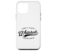 Whitehall Montana Oro Y Plata State Motto per uomo donna. Custodia per iPhone 12 mini