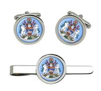 Whitehorse (Canada) Gemelli E Fermacravatta Set