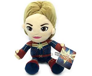 Whitehouse Leisure International Marvel Universe, Avengers, Guardiani della Galassia Personaggi Peluche - qualità Super Soft (30cm, Captain Marvel)