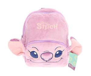Whitehouse Leisure Zaino in peluche per bambini, compatibile con Lilo & Stitch, zaino per bambini per asilo e scuola, morbido e leggero, per ragazzi e ragazze, 2 versioni, Angel, Taglia unica