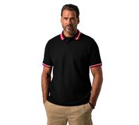 WHITELISTED Jp1880 Poloshirt, Halbarm, piqué, bis 8 XL Camicia, Nero, 5XL Uomo