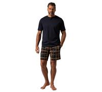 WHITELISTED Jp1880 Schlafanzug, Homewear, Zweiteiler, Henley, bis 8 XL Set di Pigiama, Blu Navy, 4XL Uomo