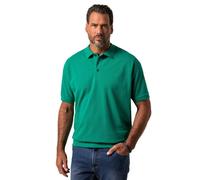 WHITELISTED Poloshirt, Bauchfit, Basic, Halbarm, piqué, XXL bis 10xl Camicia, Verde Erba, 6XL Uomo