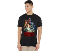 WHITELISTED Stranger Things Season One Poster Unisex T Shirt, Black