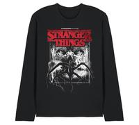WHITELISTED Stranger Things Vecna Mindflayer Poster Unisex Long Sleeve T Shirt, Black, XL