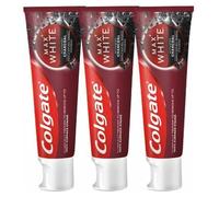 Colgate Max White Charcoal dentifricio sbiancante 3 x 75 ml