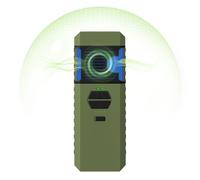 WhiteRhino 3-in-1 Dispositivo Repellente per Zanzare da Esterno con Torcia, Repellente Elettrico con Riscaldamento a Doppia Faccia, IP67 Impermeabile, Batteria 9000mAh, per Patio, Viaggi (Verde)