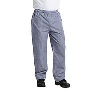 Whites Chefs Apparel b311-xl Whites Vegas Chef, Taglia XL, Colore: Blu e Bianco a Quadretti