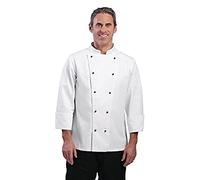 Whites Chefs Apparel dl710-xl Chicago giacca cuoco a maniche lunghe, colore: Bianco