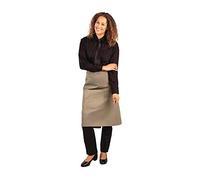 Whites Chefs Clothing B434 - Grembiule da bistrot in policotone, 700 x 1000 mm, colore: Verde oliva