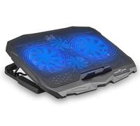 White Shark Dissipatore USB 4 Ventole per Notebook Illuminazione LED Blu