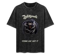 Whitesnake Come An' Get It Mens T-Shirt Black Unisex Top Tee 3XL