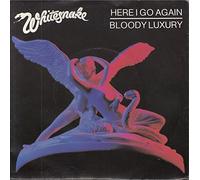 WHITESNAKE - here i go again / bloody luxury 45 rpm single
